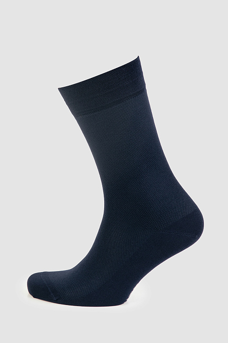 Носки из бамбука, цвет Синий темный