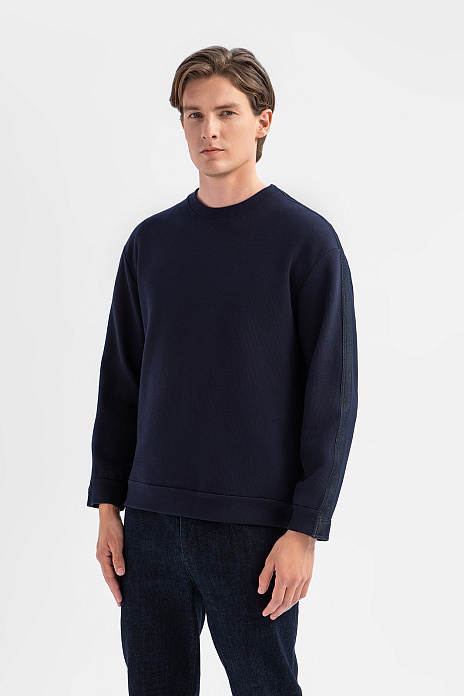 Толстовка, лимитированная коллекция, цвет Синий темный