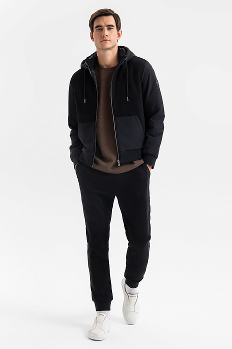 Брюки спортивные утепленные, цвет Черный