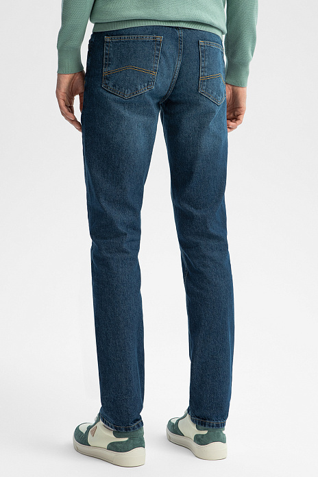 Джинсы, цвет Синий темный