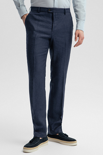 Брюки изо льна