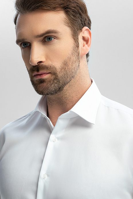 Сорочка из хлопка, легкая в уходе, цвет Белый