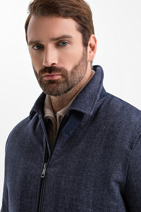 Куртка из смесовой шерсти, цвет Сиреневый