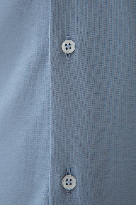 Сорочка из трикотажной хлопковой ткани, цвет Голубой