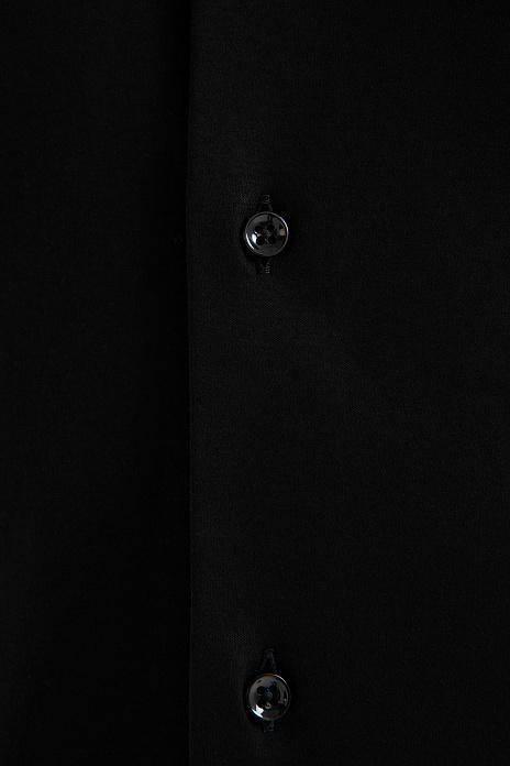 Сорочка из трикотажной хлопковой ткани, цвет Черный