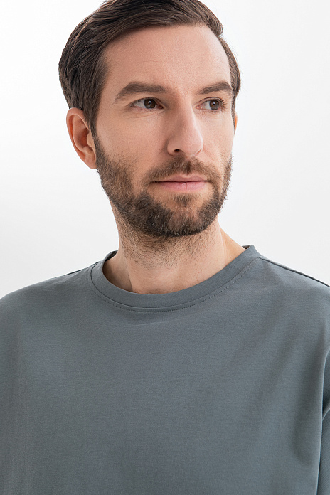 Футболка из хлопка, цвет Мятный