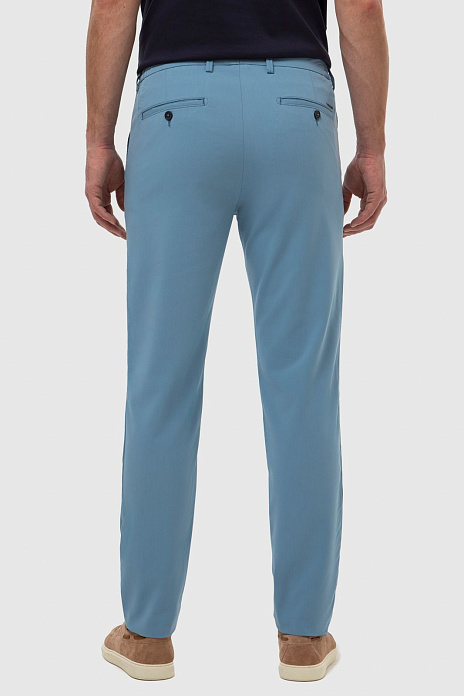 Брюки, цвет Голубой