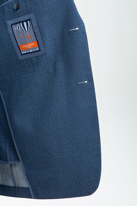 Пиджак однобортный, цвет Голубой темный