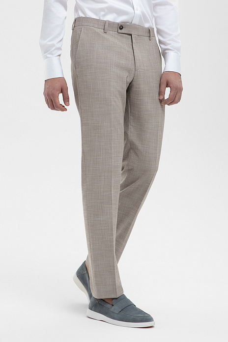 Брюки, цвет Бежевый