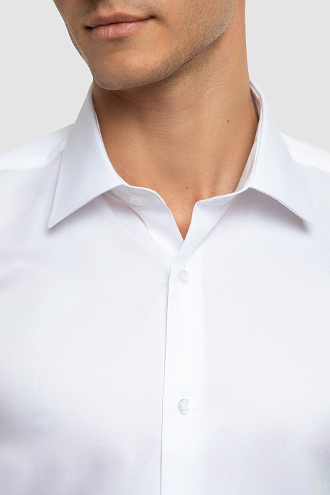 Сорочка из хлопка, легкая в уходе, цвет Белый