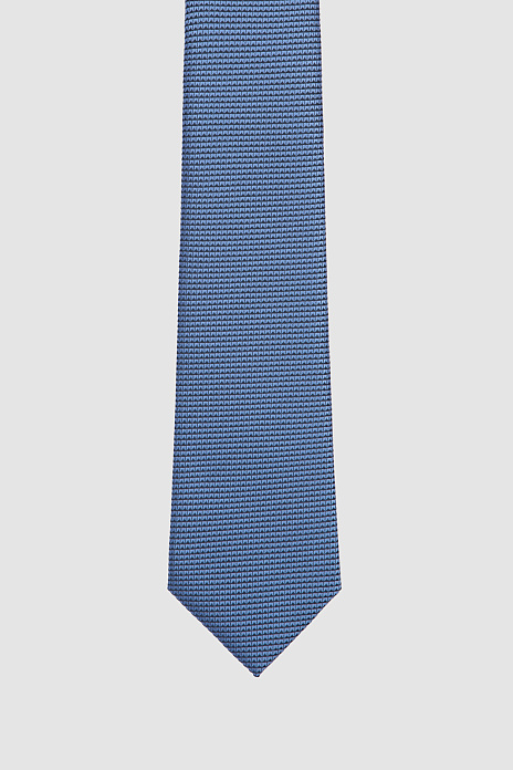 Голубой галстук из микрофибры, цвет Голубой