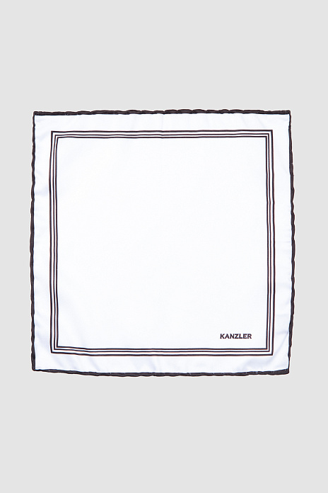 Платок нагрудный, белый цвет, цвет Белый