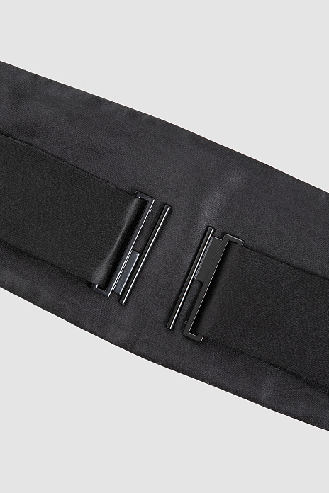 Пояс для смокинга (камербанд), цвет Черный