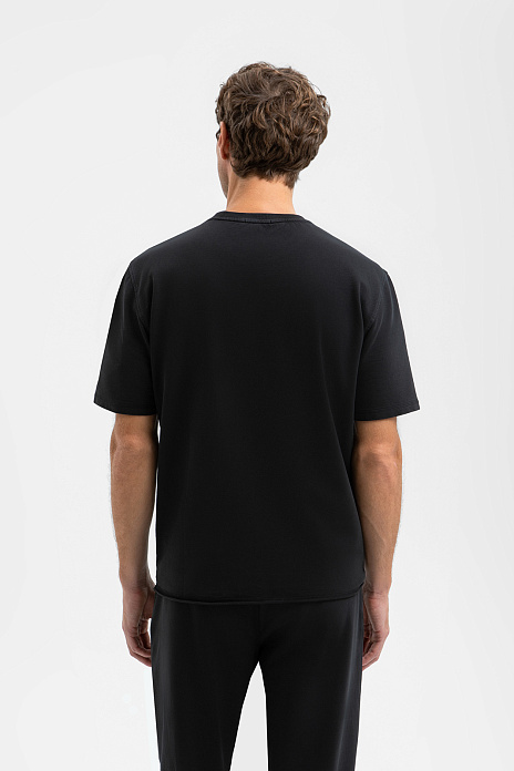 Футболка из хлопка, цвет Черный