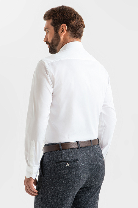 Сорочка из хлопка с технологией легкой очистки, цвет Белый