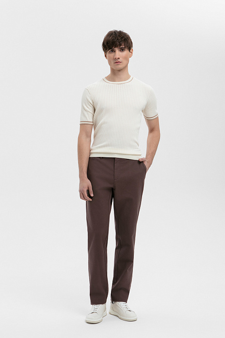 Брюки из тенсела, цвет Мокко