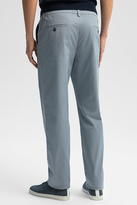 Брюки из хлопка, цвет Серый