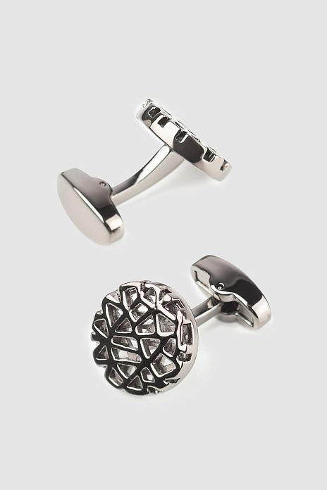 Запонки, цвет Серый