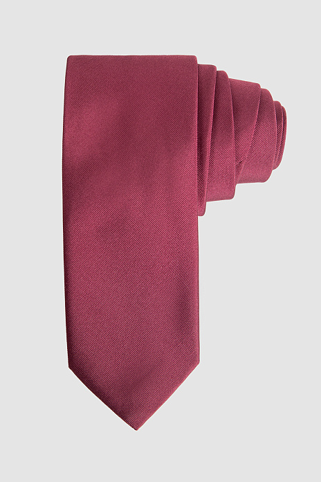 Галстук из шелка, цвет Бордовый