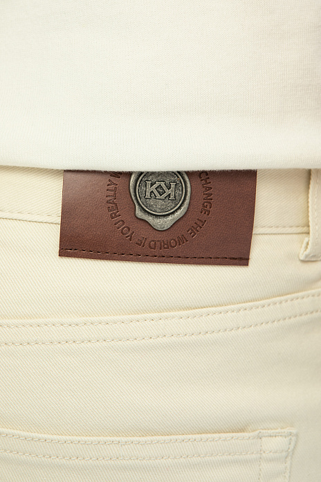 Джинсы, цвет Бежевый светлый