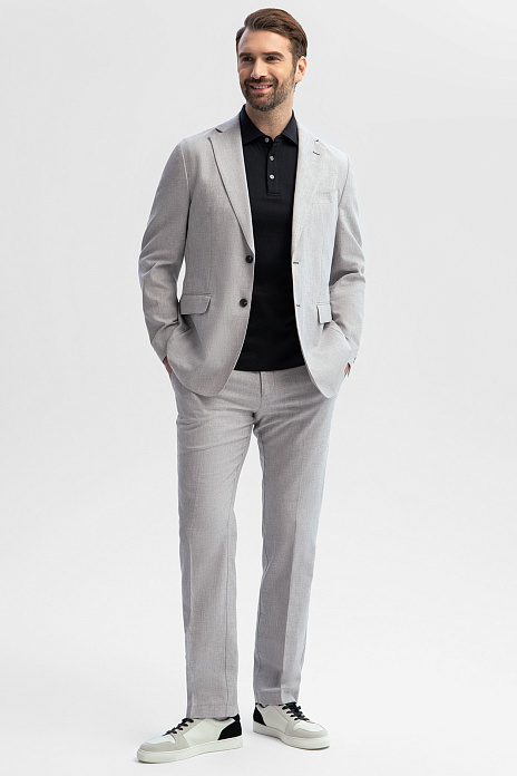 Костюм из хлопка и льна, цвет 