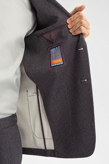 Пиджак однобортный, цвет Антрацит