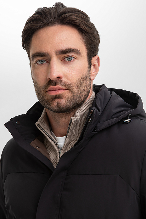 Куртка с водоотталкивающей обработкой, цвет Синий темный