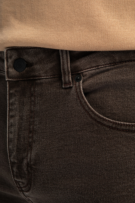 Джинсы, цвет Коричневый